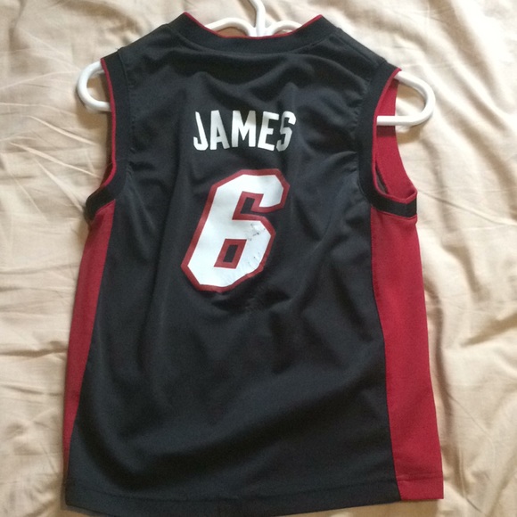 Lebron James Miami heat basketball jersey - Picture 2 of 2
